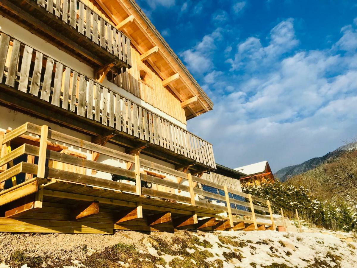 Chalet Eterlou Mégevette Esterno foto