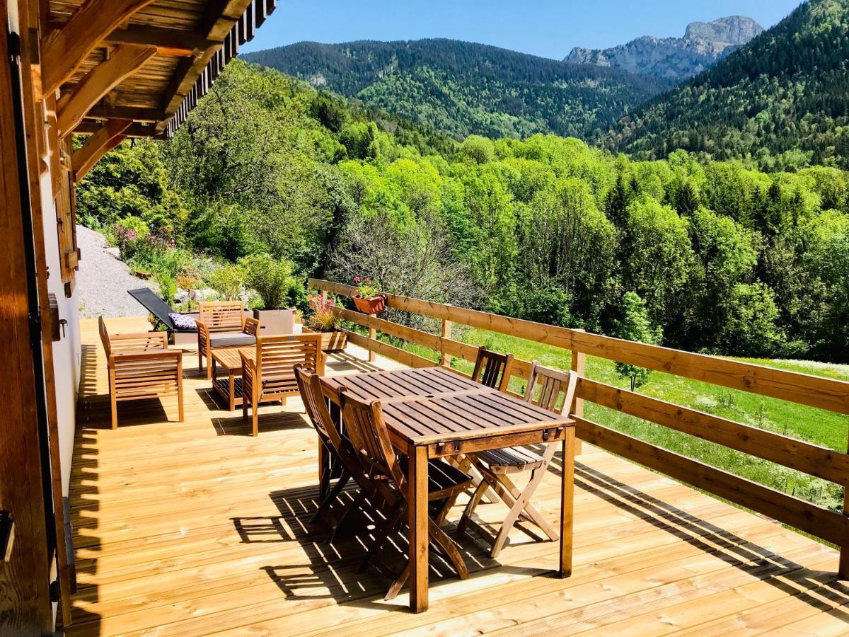 Chalet Eterlou Mégevette Esterno foto